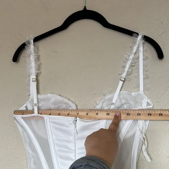 Nathalie House of CB White Wedding Dress - Picture 9 of 16